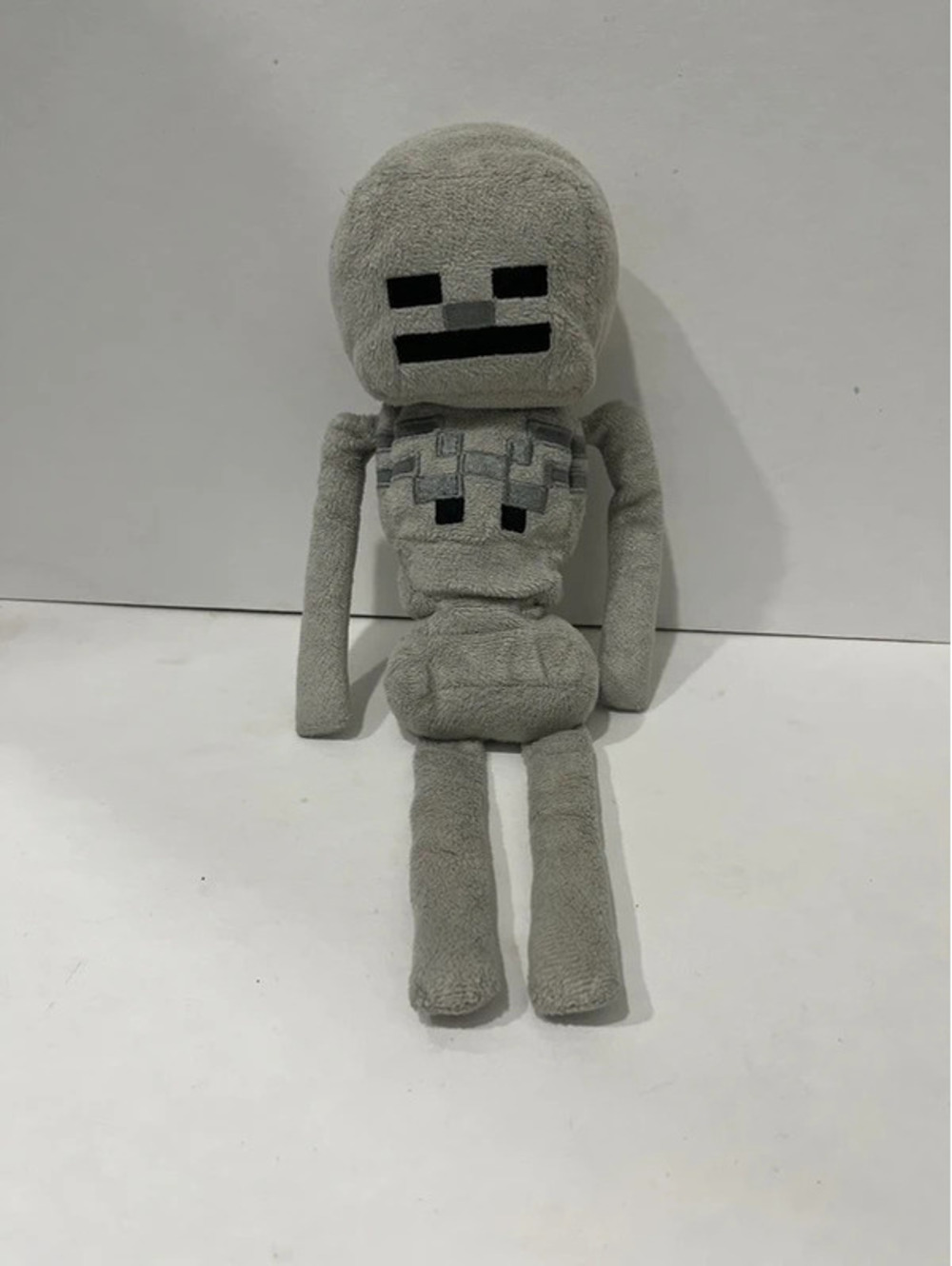 Minecraft Gray Skeleton Plush Mojang Jinx